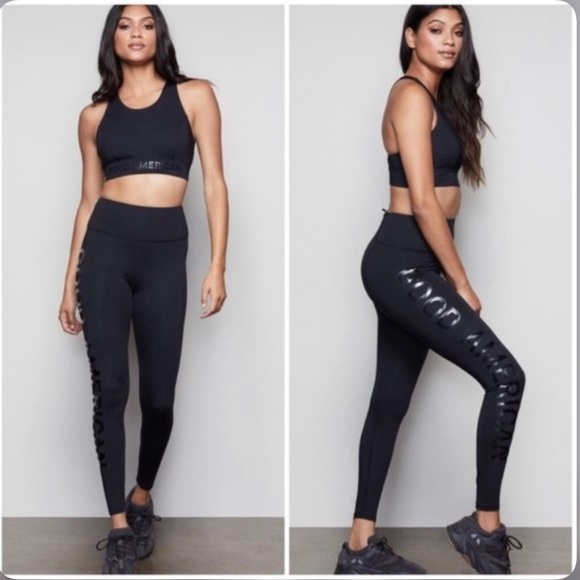 Good American Pants - Good American Power Core Performance Legging 4/XL